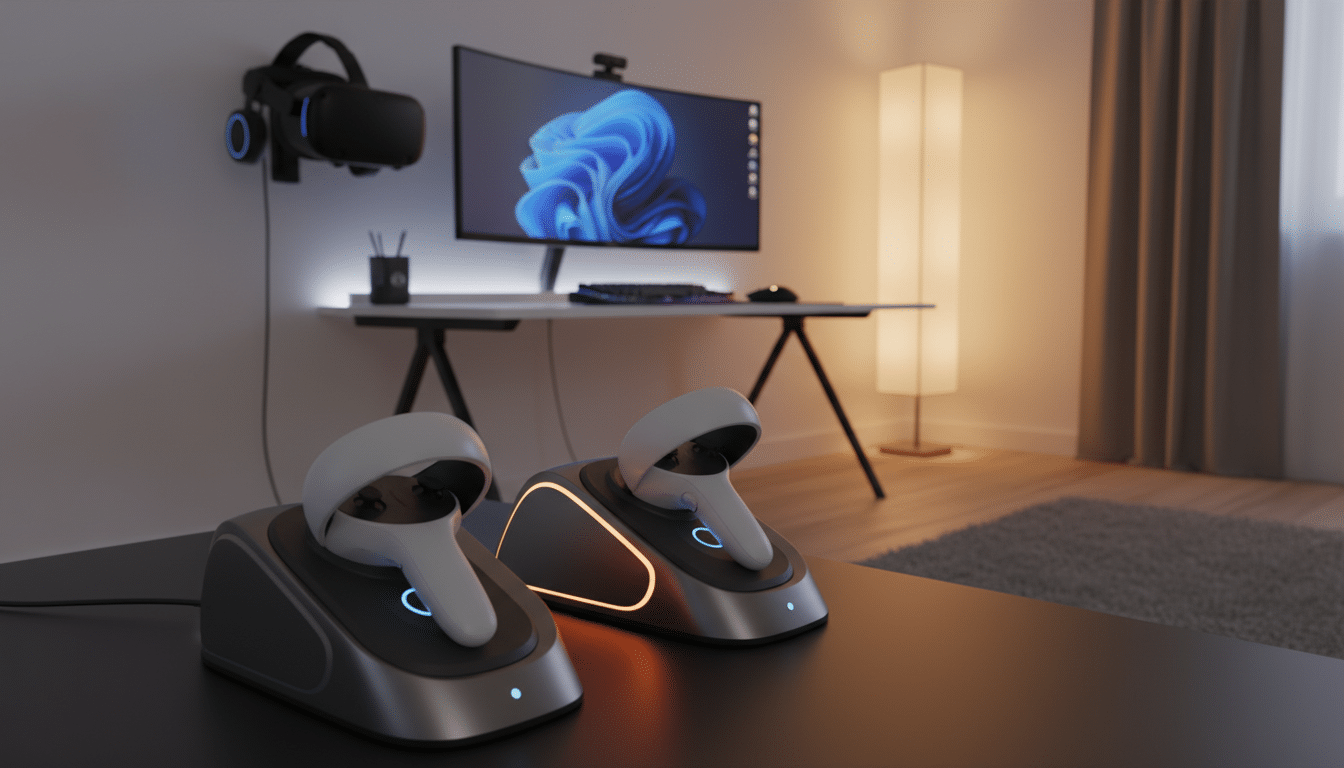 VR-Controller-Ladestation